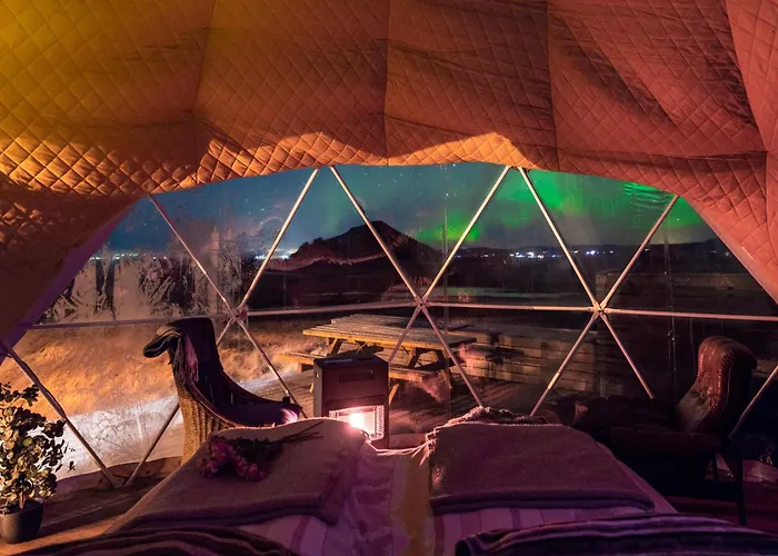 Aurora Dome - South Coast Iceland
